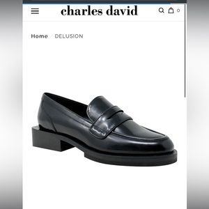 Charles David Loafer in Black